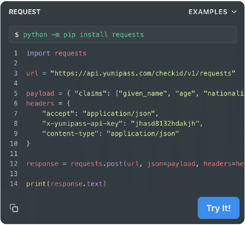 API-CheckID-YumiPass